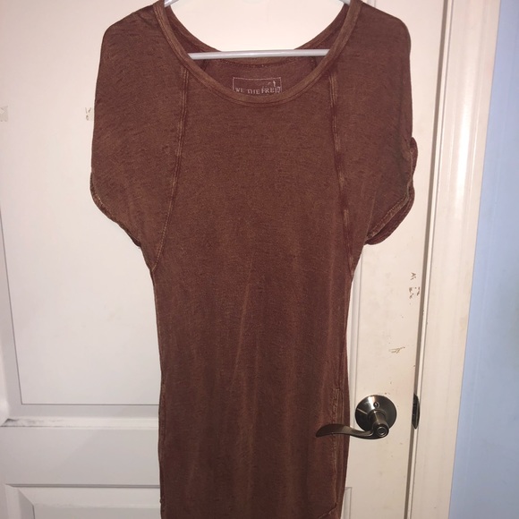 Free People Rust Colored Tunic - Picture 1 of 4